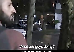 Straight Latin Backpackers Fuck For Money