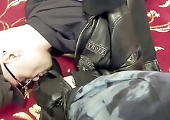 Police men, military suck, police bear