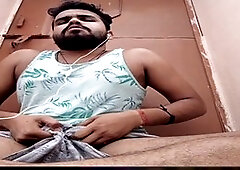 Solo fuck, smooches, hand-job