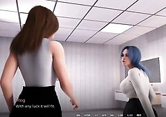 Surrounded by screens and cameras, that guy can't assist but see each angle, each move of his beautiful wife, Luna. Playful, loving, sporty, ravi