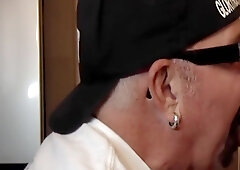 Homemade Gloryhole Gaydaddy Sucks Cock In Amateur Closeup