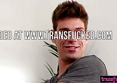 Big boobs trans ballerina fucks stud guy