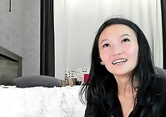 Amateur Lovely Asian babe fucked