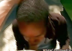 Dirty gay ass gangster takes interracial dick