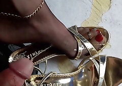 Feet in Nylons and Heels Piss Compilation 2