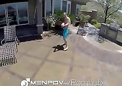 Luscious Dudes Enjoy Outdoor Sex