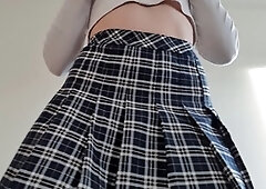 Bubble butt, female masturbation