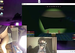 Game, Jizz, and Chill Zombie Game with Massager pt6