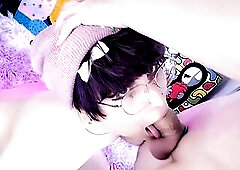 Alt Trans Doxy Milks Dealer's Huge Schlong (TRY NOT TO CUM!)