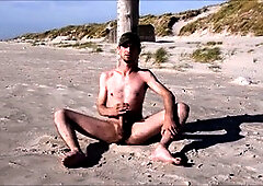 A jack on a Public beach