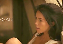 Riley Reid & Megan Rain threesome on a hot summer day