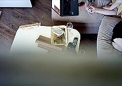 Masturbation caught from very hidden cam