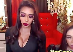 Two Horny Slut Shemale Having Anal Sex