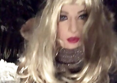 Real Amateur Female Masker Wearing Lewd Outfit in Public - Will That Babe Get Caught?