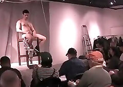 Rafael Alencar Posing Nude For A Group Of Artists
