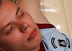 Horny young men smoking while enjoying blowjobs and fucking hard