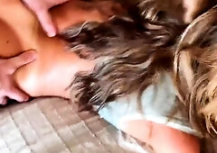 Hot and horny milf doubles the pleasure in amateur threesome