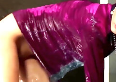 Classy beauty cumdrenched at gloryhole