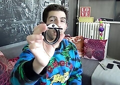 Gay chasteté homme, cage de chastete, cage à penis