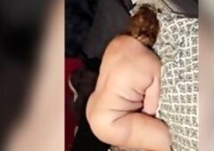 mother I'd like to fuck cums hard with large sex-toy