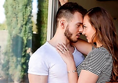 MASON NICKLAUS STUFFS HIS ASS WITH A BUTT PLUG AND NAILS CURVY BABE KENZIE LOVE