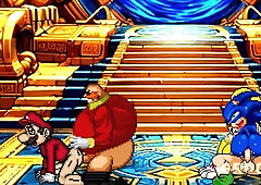 MUGEN: Supah Mario & Sonic The Hedgehog X Wario & Dr. Robotnik