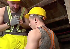 A pillow-biter guy lured his man employee