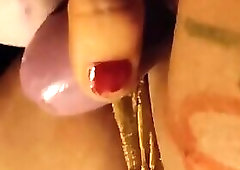 My First Time Cumming in Chastity Cage