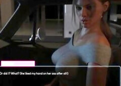 MIDNIGHT PARADISE #22 • Gorgeous giant tits on display; By misterdoktor; Play visual novels and watch playthroughs, walkthroughs and adult PC games;