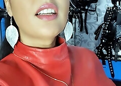 RED LEATHER FROM TIP TO TOE.... THANK YOU CLIFTON