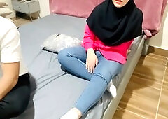 Iranian girl takes it all in her ass