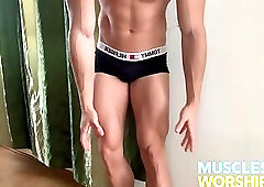 19 Year Old Muscle God in the Making!