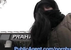 PublicAgent Homeless angel gets banged to pay for hotel