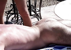 Beefcake Billy Santoro fucks twink Brandon Wilde