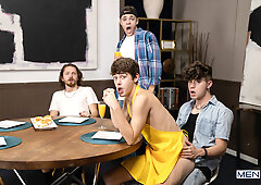 Joey Mills & Drake Von enjoying each other's fit body