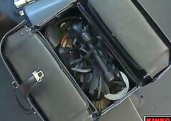 Entire gym full of gay members gang bang poor guy!