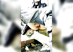 FtM Shows Off His Wang Outdoors