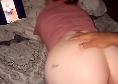 POV: Watching our video of her blowing me while aching to take it all in