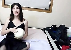 Talk about an October Surprise (Transgirl Screws a Pumpkin)