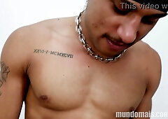 Man is going to record a solo flick and give the camera boy his culo