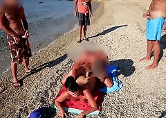 Cum Party On The Beach! My Asshole Is There For Everyone! - Alexandra Wett