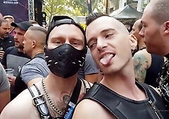 Hot handballing and ass play session with guys