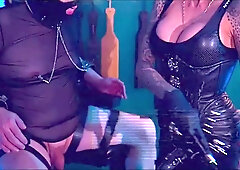 Wax Dripping Gaping Asshole - Mature Slut Stretched Wide