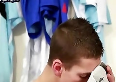 Soccer Locker Room Group Hard Twinks