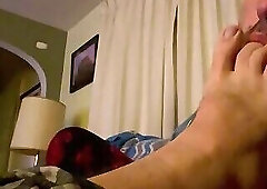 Str8 14s Worshipped on Couch