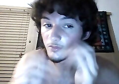Naked Guy Showing-off His Tight Hole
