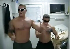 Army Buddies Sucking