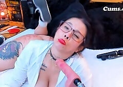 She Loves Sucking Her Fuck Machine