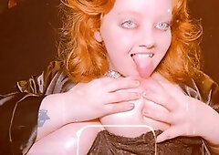 Femdom joi, bad dragon dildo
