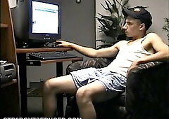 Straight Boy Cory Beating Off